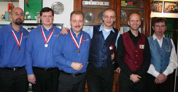 Cetin, Hendriksen, Danielsson, Gretillat, rech et Boulaz